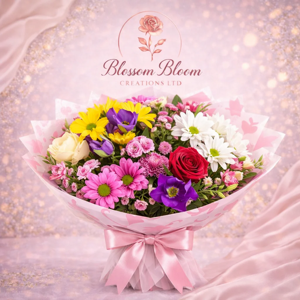 🌸 Radiant Garden Mixed Bouquet - Image 4