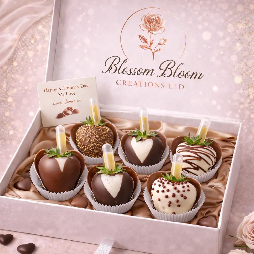 Luxury Chocolate Covered Strawberries London – Gourmet Gift Box - Image 2