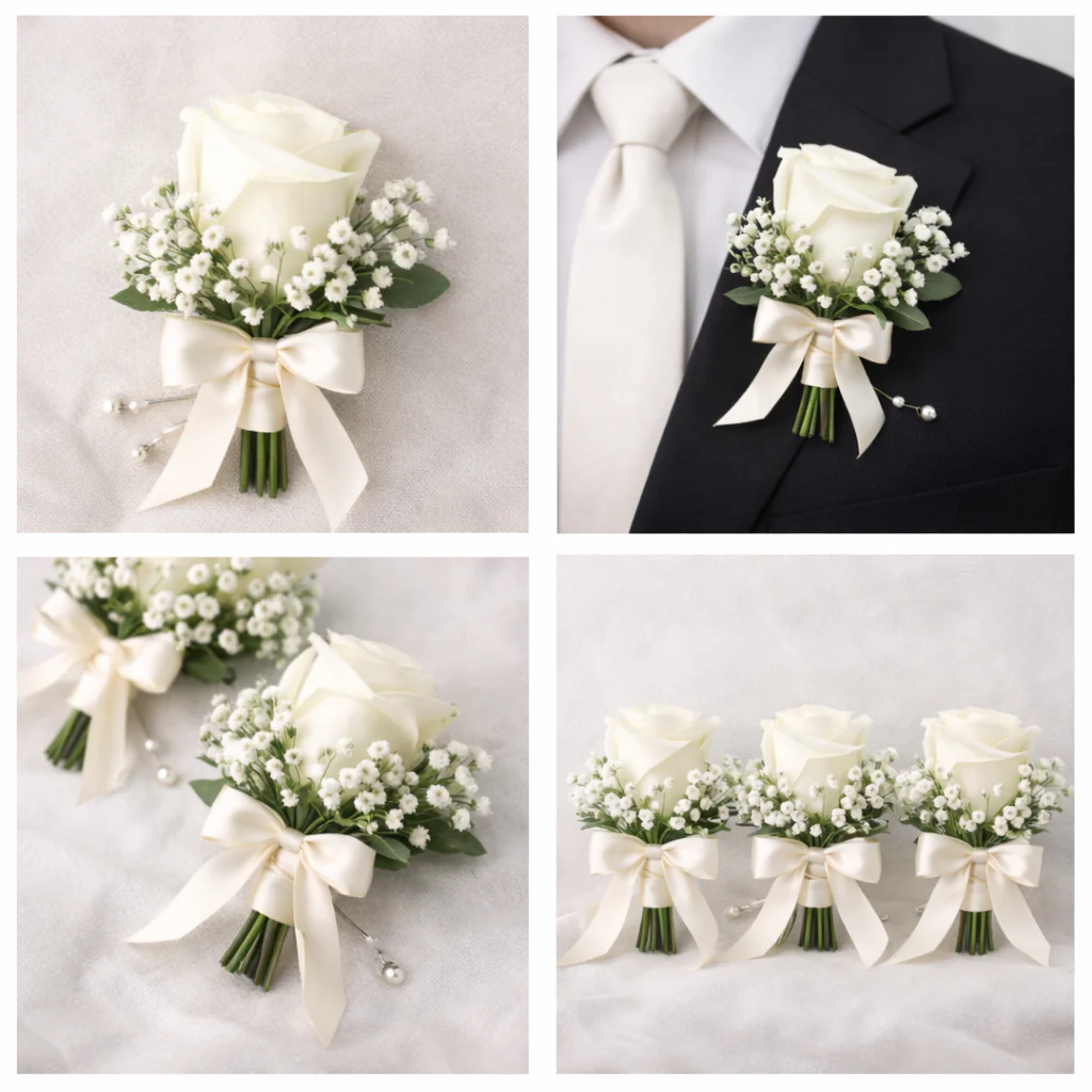 Blossom Bloom Signature Wedding Flower Package – White & Blush Collection - Image 4