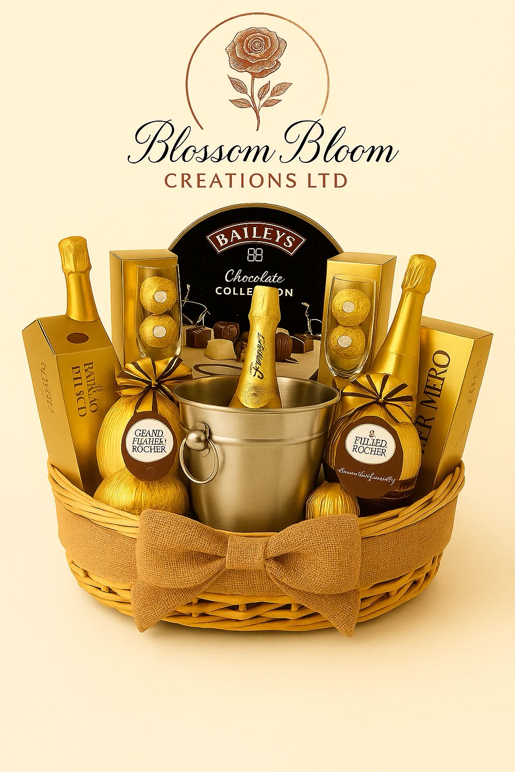Golden Indulgence Luxury Christmas Hamper - Image 2